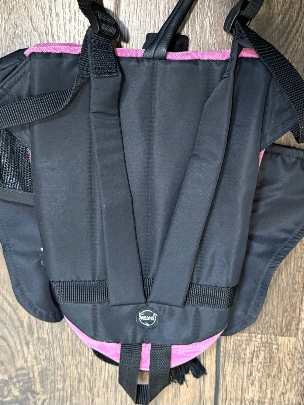 Smateria Purple Elephant Kids Mini Backpack Nylon Water Bottle Holder